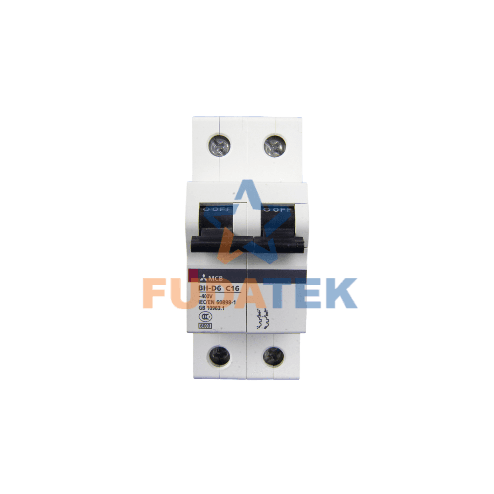MCB Mitsubishi BH-D6 2P 32A 6kA C N
