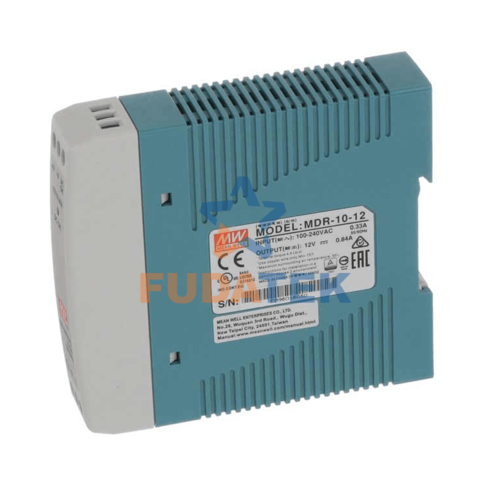 MEAN WELL MDR-10-12 Bộ nguồn xung lắp thanh ray 10W