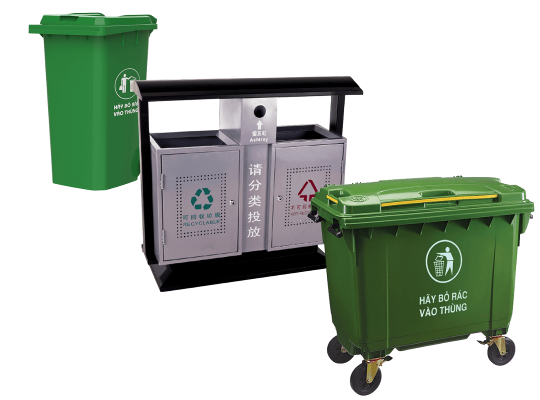 Chất liệu thùng rác