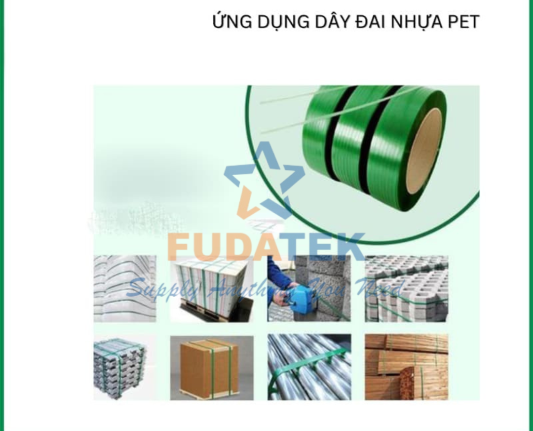 Ứng dụng của dây đai nhựa PET