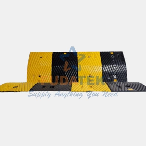 Gờ giảm tốc cao su CC-B01 ( mẫu 4 ) không phản quang - Hình ảnh 2