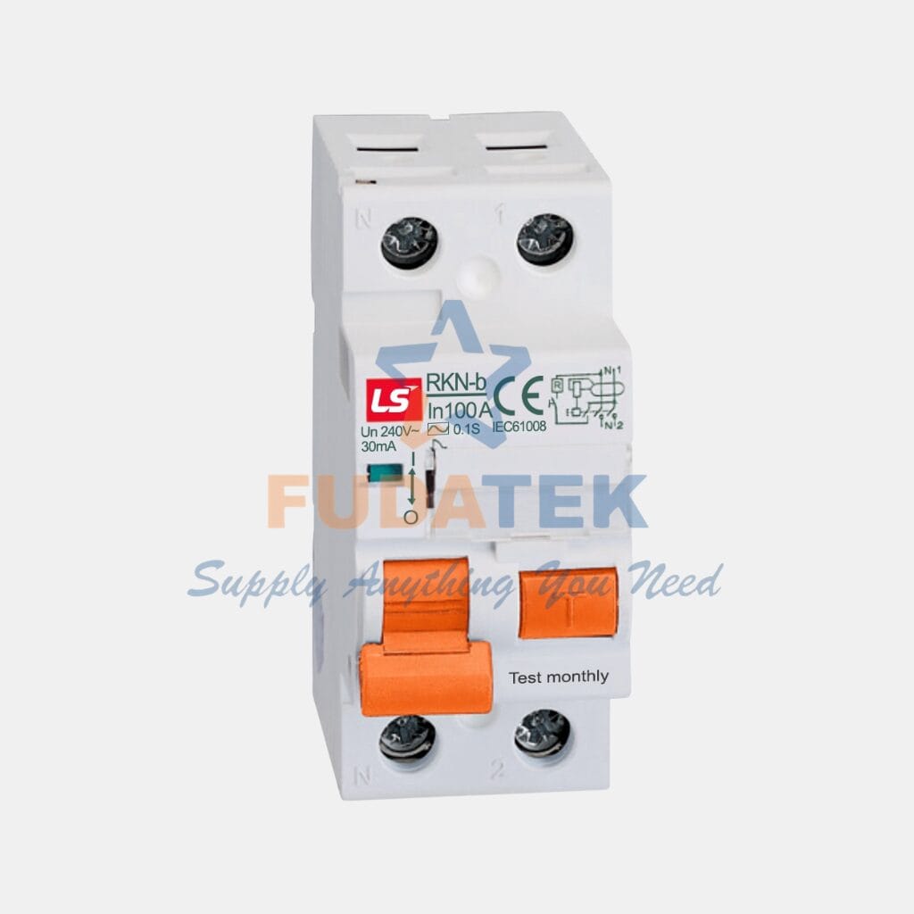 Cầu dao điện RCCB RKN‑b 1P+N/LC100H 1P+N