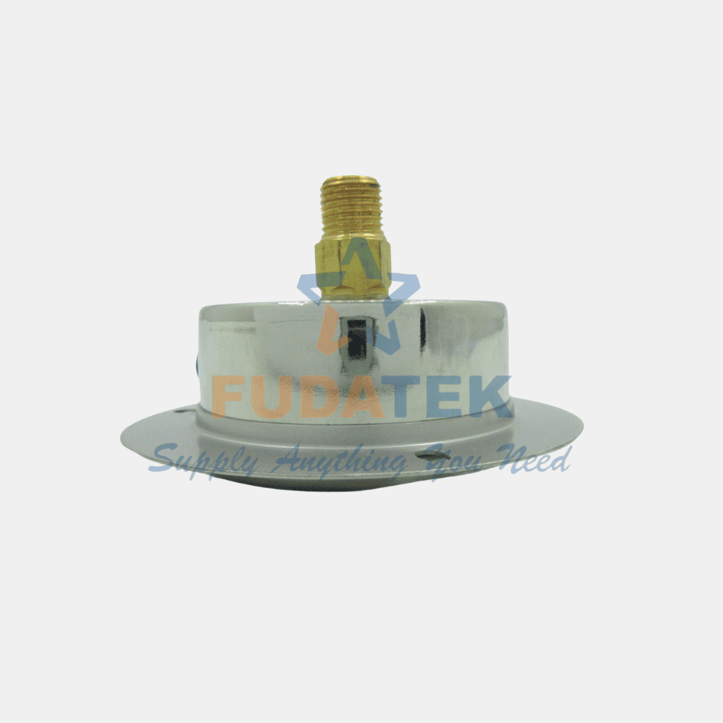 Đồng hồ đo áp suất dầu HV mặt 100 chân sau - Hình ảnh 3