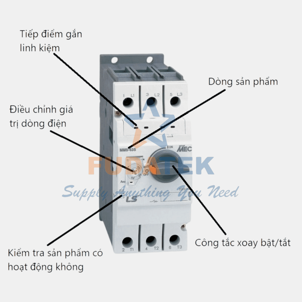 Khời động từ MMS-63S 28 ~ 63A - Hình ảnh 2