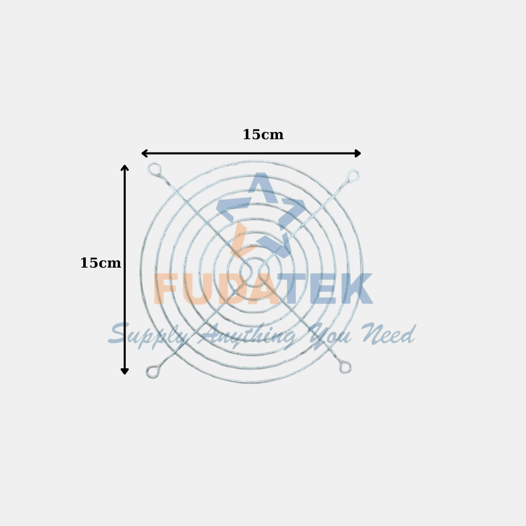 Lưới bảo vệ quạt tản nhiệt 8x8 9x9 12x12 15x15 20x20cm - Hình ảnh 4