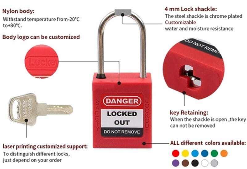 Khóa móc LOTO (Padlock)