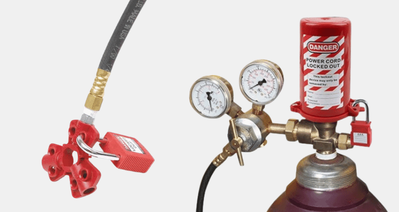 Thiết bị khóa khí nén (Pneumatic Lockout)