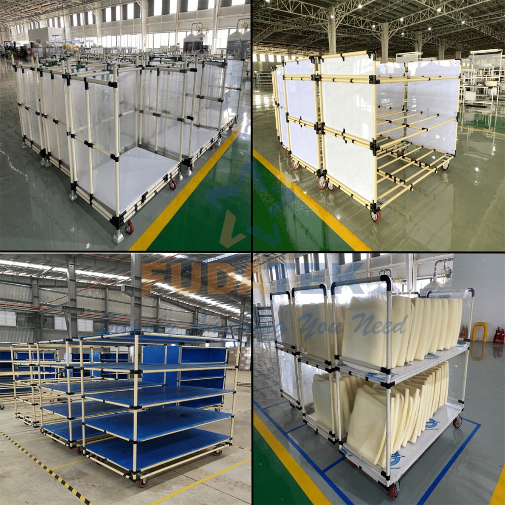 Xe đẩy hàng lắp ráp gọn nhẹ – Tải trọng lớn