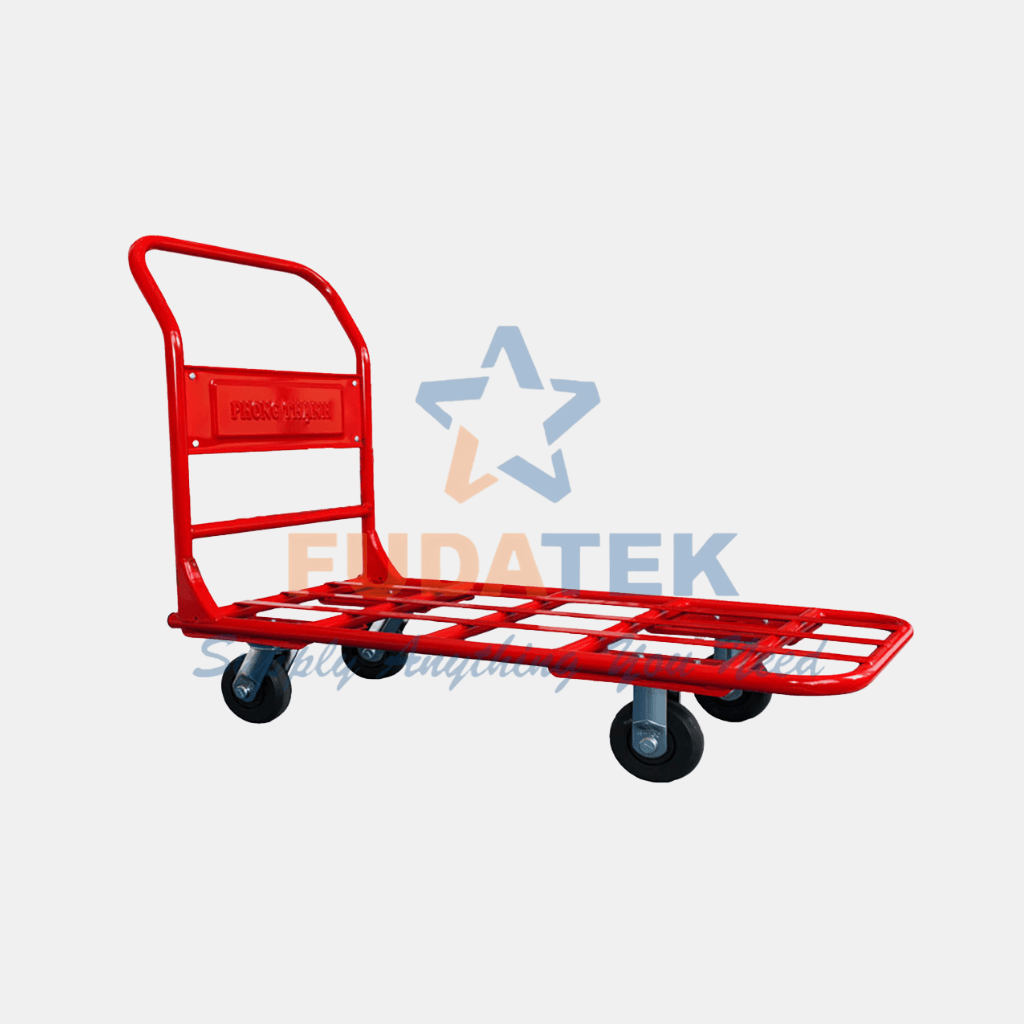 Xe Đẩy Tay 4 Bánh Lưới Thép