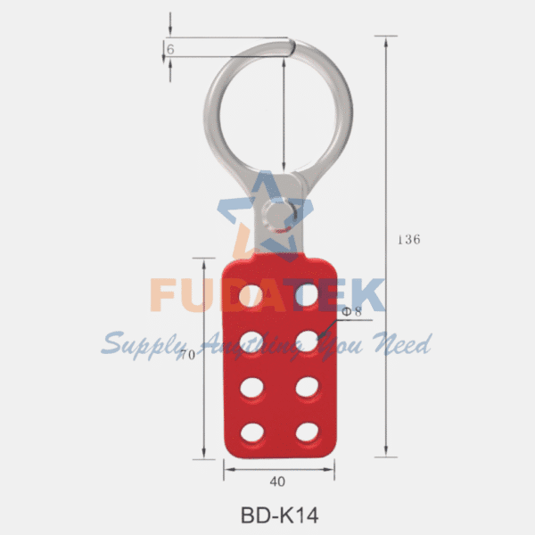 Chốt khóa hợp kim kẽm Bozzys BD‑K13 ~ BD‑K14 - Hình ảnh 3