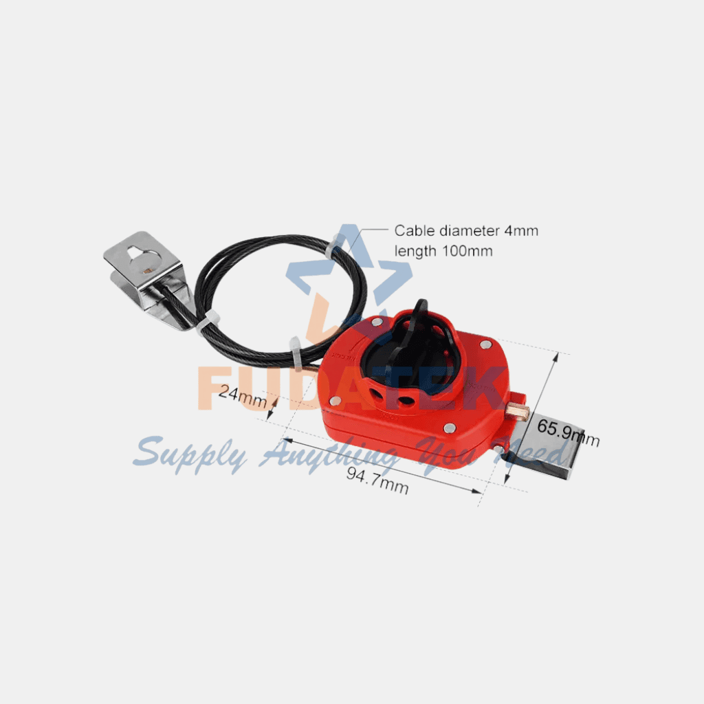 Khóa cáp thu gọn Bozzys BD‑L63 - Hình ảnh 2