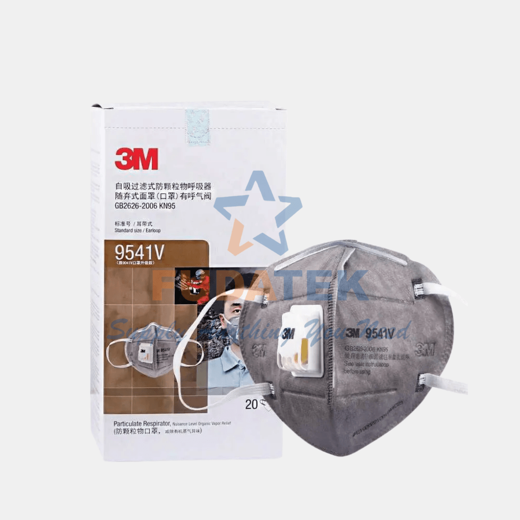 Khẩu Trang Than Hoạt Tính Lọc Bụi Có Van 3M 9541V