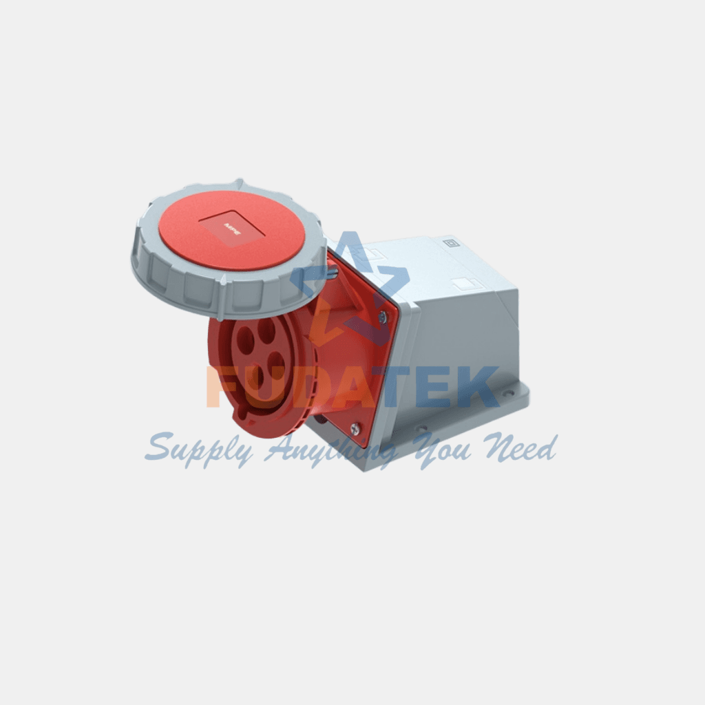 Ổ Cắm Công Nghiệp Lắp Nổi Kín Nước 32A 380 415V 3P+E IP67 MPE MPN-1242