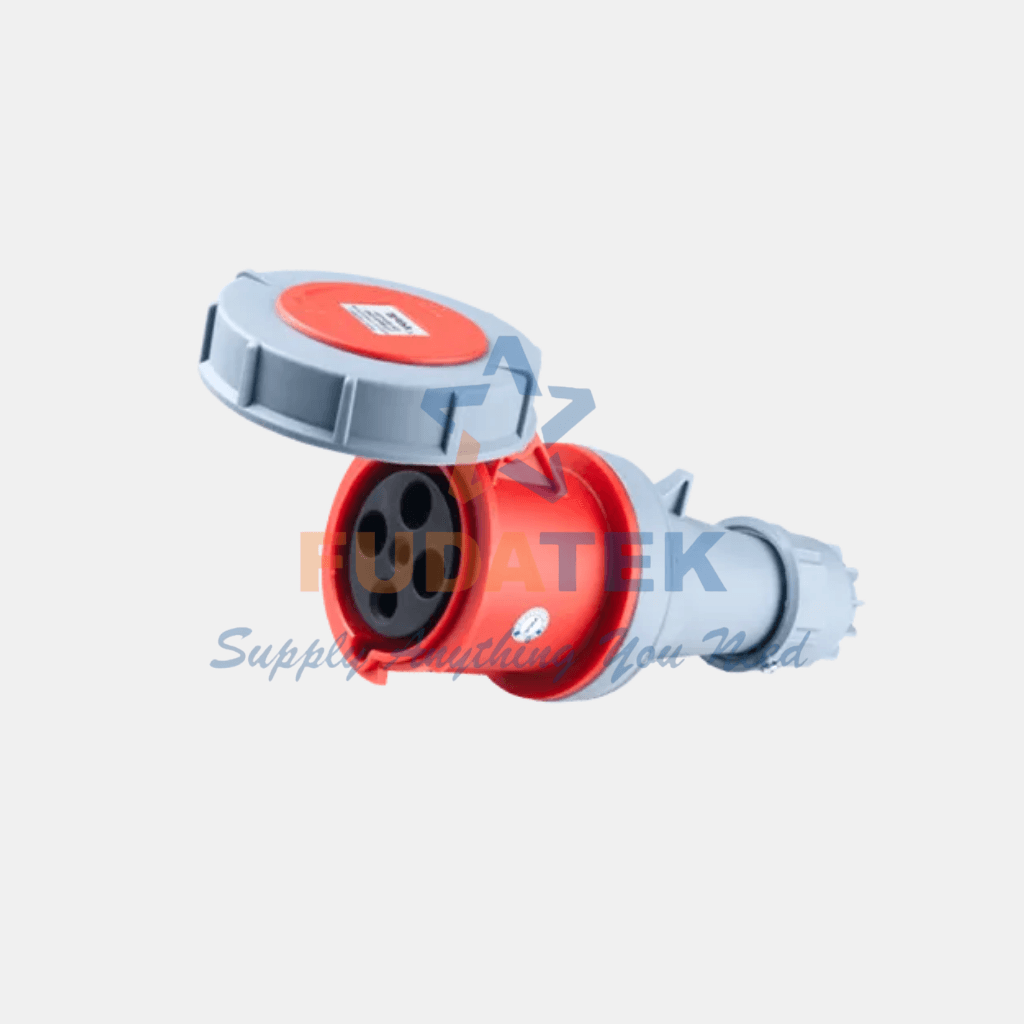 Ổ Cắm Di Động Có Kẹp Giữ Dây Kín Nước 63A 380 415V 3P+E IP67 MPE MPN-2342