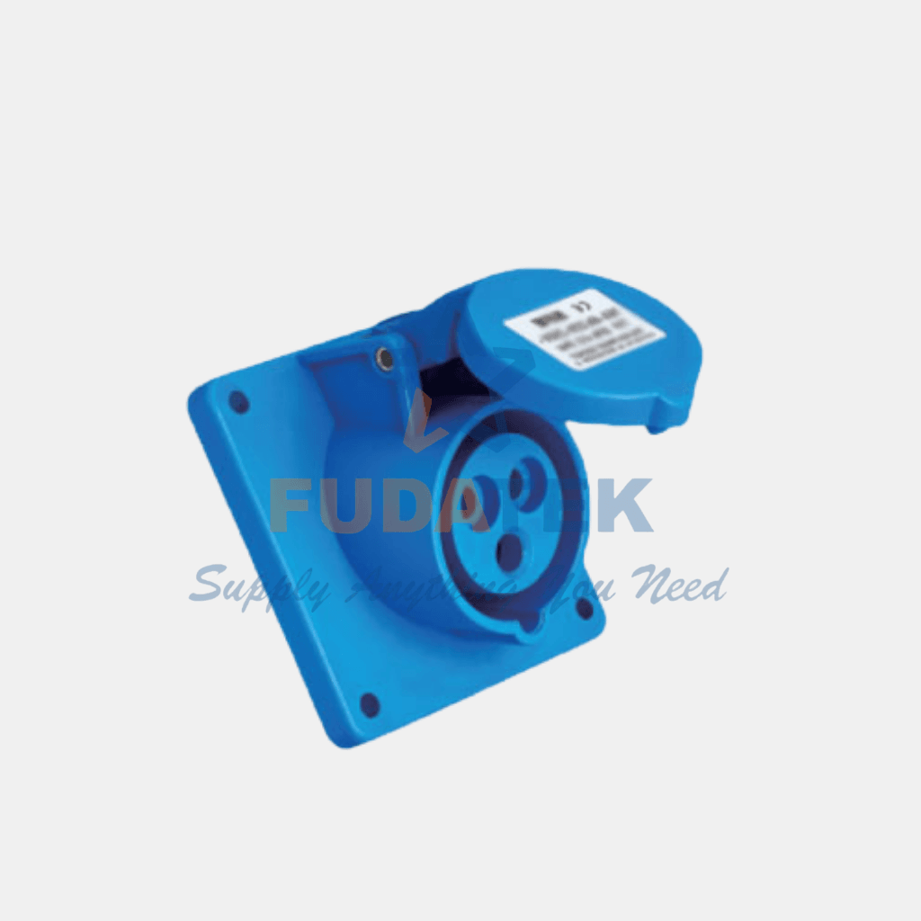 Ổ Cắm Công Nghiệp Lấp Âm Không Kín Nước 16A 240V 2P+E IP44 MPE MPN-313